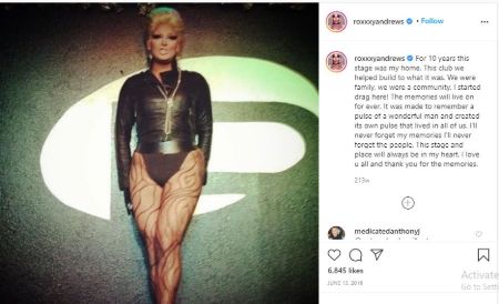 Roxxxy Andrews used to do drag at Pulse, where a deadly mass shooting occurred.